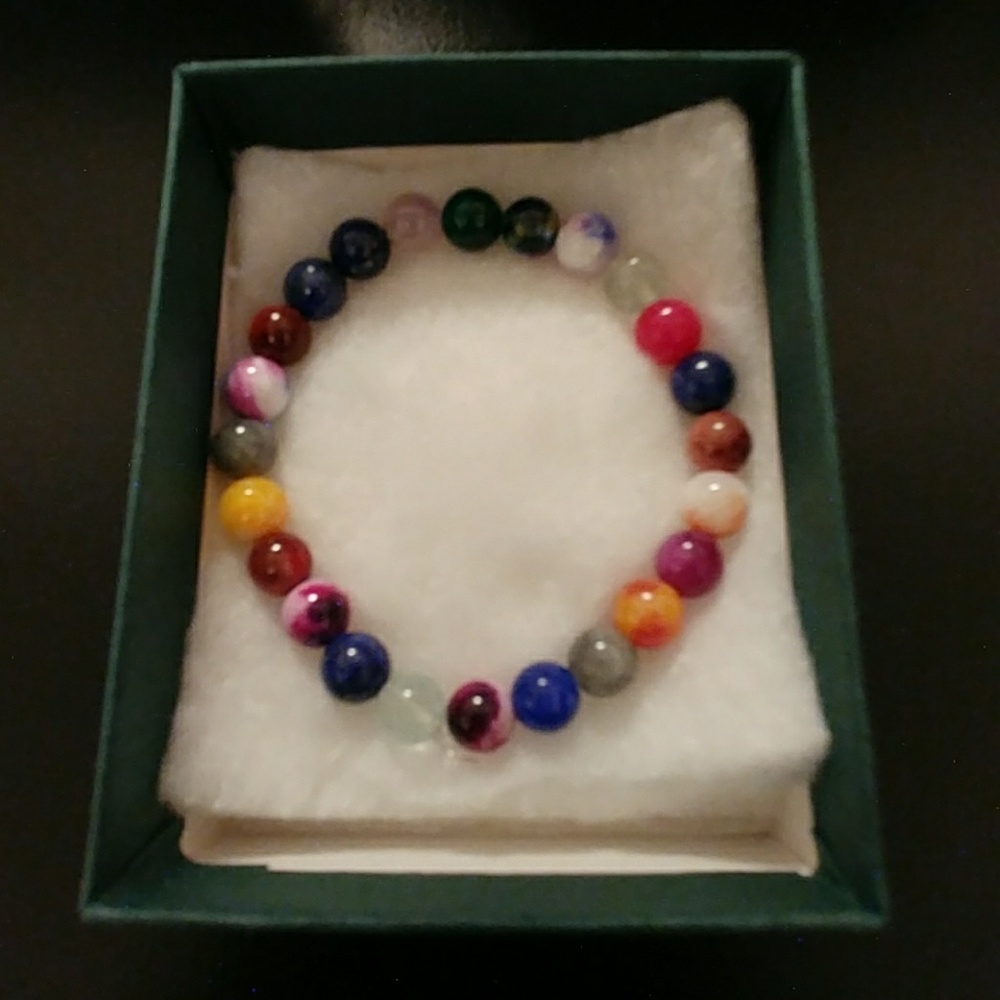 🔥CLEARANCE! Mixed Multi Stone Bracelet - Picture 3 of 8